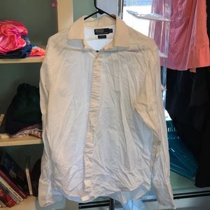 Polo by Ralph Lauren white button down shirt